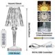 thumbnail image 2 of Lámpara De Mesa Led Diamond Rose Bar Luz Nocturna Ambiente Táctil Mesita De Noche Usb, 2 of 5
