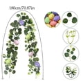 thumbnail image 3 of Simulation Egg Rattan,Easter Decorative Wreath,Spring Table Arch Arrangement Props,Bendable Wire,Bendable Easter Egg Vine Garland with Greenery,Versatile Prop for Table Runners,Arches Wreaths, 3 of 5