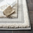 thumbnail image 3 of SAFAVIEH Cottage Calla Bordered Indoor/Outdoor Area Rug, Ivory/Grey, 5'3" x 7'7", 3 of 6