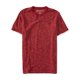 thumbnail image 1 of Aeropostale Mens Striped A87 Henley Shirt, Rojo, Mediano Aeropostale henley, 1 of 1