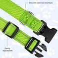 thumbnail image 3 of Minzimin 1Pcs Reflective Dog Collar, Sturdy Nylon Collars for Puppy and Extra Small Girl and Boy Dogs, Adjustable Dog Collar with Quick Release Buckle, 3 of 6