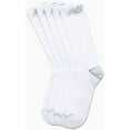 thumbnail image 2 of New Balance Men's Crew Socks - 5 Pair Moisture Control Comfort Crew Socks - Breathable Athletic Socks for Men (Sizes: 6-12.5)  White, 2 of 6