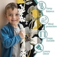 thumbnail image 3 of Blackout Kids Curtains,Pioneer Flower Floral Print Pattern Childrens Insulated Curtains Set Of 2,Bedroom Essentials,Toddler Room Decor 42"x84", 3 of 5