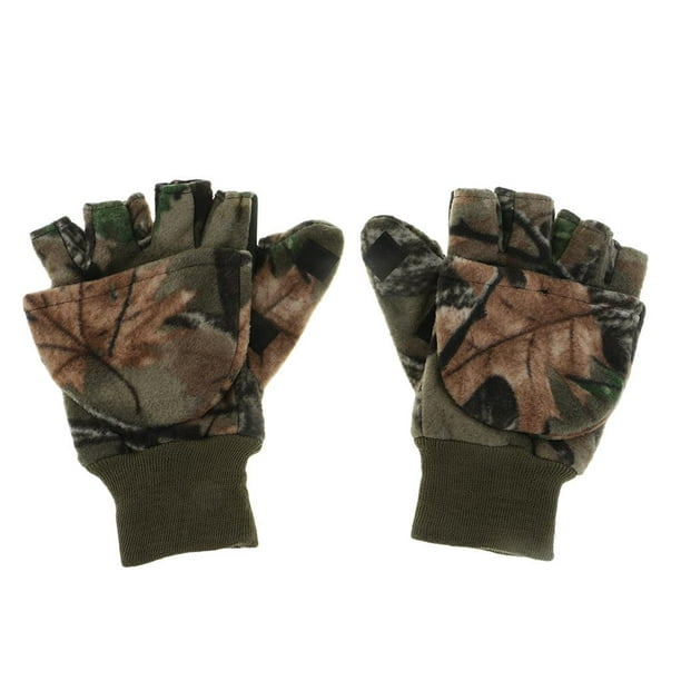 of Winter Fishing Gloves Non-Slip Warm , Cycling Hunting Gloves 
