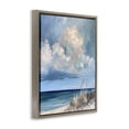 thumbnail image 2 of Stupell Industries Transitional A Storm Is Coming on Beach Brown Floating Frame Canvas Art, 17 x 21, by Petals Prints Design, 2 of 8