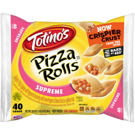 Totino's Supreme Pizza Rolls 40 ct Box - Walmart.com