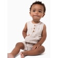 thumbnail image 2 of Modern Moments by Gerber Baby Boy Sleeveless Romper, Sizes 0/3 Months - 24 Months, 2 of 9