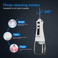 Fairywill Cordless Water Flosser, Portable Oral Cleaner, 5 Modes, 300ML