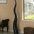 thumbnail image 6 of Uniquewise 62" Tall Animal Horn Shape Floor Vase: Elegant Ceramic Black Accent for Entryway, Dining, or Living Room Decor - Distinctive Antler Design, Adding Nature-Inspired Charm to Your Home, 6 of 8