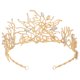 thumbnail image 2 of GOOHOCHY 1pc Crown Crown Crystal Opal Tiara Crown Crown Estilo barroco Tocado, 2 of 8