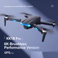 thumbnail image 1 of Dron KK18 Pro con Motor sin escobillas cuadricóptero RC plegable con Ehuebsd GPS 5GHz FPV 6K cámara HD posicionamiento de flujo óptico para adultos y niños, 1 of 9