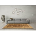 thumbnail image 3 of Ahgly Company Indoor Rectangle Oriental Brown Industrial Area Rugs, 7' x 9', 3 of 4