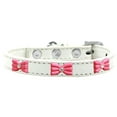 thumbnail image 4 of Dog, Puppy  Pet Widget Fashion Collar, "Pink Glitter Bow", 4 of 9