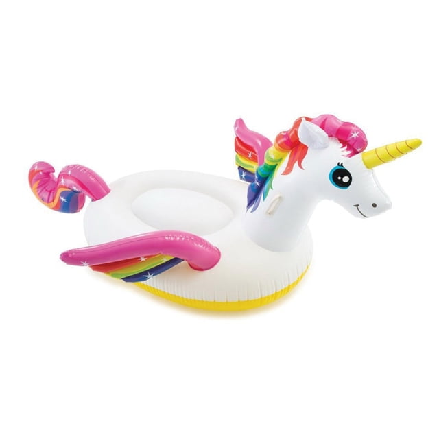Intex Unicorn Flotador Inflable para Alberca, 79" X 55" X 38" Intex Intex