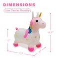 thumbnail image 2 of Unicornio Bouncy Horse HotMax para niña de 2 años, color rosa, 2 of 7