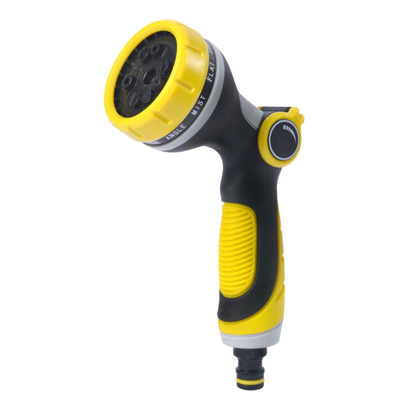 DISHAN Thumb Control Water Hose Nozzle Sprayer 10 Modes Heavy Duty Washing Garden Watering