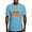 Baby Blue, variant on CafePress - World's Grooviest Dad Fitted T Shirt - Fitted T-Shirt, Vintage Fit Soft Cotton Tee
