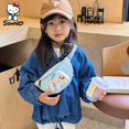 thumbnail image 4 of Mochila Kawaii Sanrio para niños, bolsa de pecho, Cinnamoroll, Kuromi, My Melody, Hello Kitty, juguetes para niños, regalos de cumpleaños, 4 of 4