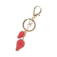 thumbnail image 1 of Key Pendant, Strawberry Keychain Stylish Beautiful Strawberry Shape  For Backpack Handbag Wallet Accessories For Key Hanging Pendant, 1 of 8