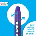 OOLY Body and Face Paint Crayons for Kids, 12 Non Toxic Skin Safe