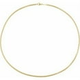 thumbnail image 2 of Auriga Fine Jewelry Mother's Day Gift 14k Yellow Gold 1.8 mm Rounded Box Chain Necklace 24", 2 of 4