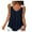 Dark Blue, variant on Women Summer Tops Ladies Lace Lace Camisole Irregular Camisole Sleeveless Top Breastfeeding Tops Tight Top Women Compression Shirt Woman Undershirt Camp Size Open Cropped Muscle for Girl Dark Blue M