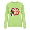 thumbnail image 4 of successthop Womens Football Sweatshirt Rugby Graphic Game Day Crewneck Long Sleeve Hoodie Pullover Sweatshirts Outwear, 4 of 4