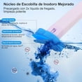 thumbnail image 4 of Juego de Cepillo de Inodoro Deshechable 36pcs, Escobilla Para Inodoro Desechable Trae Tu Propia Solución Limpiadora, Con Cabezales de Repuesto y Portacepillos de Almacenaje, Para Limpieza de Baño, 4 of 4