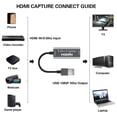 thumbnail image 3 of 4K 1080P Grabber OBS DVD Camcorder Audio Video Capture Card Game Recording Box HDMI-Compatible USB 2.0, 3 of 8