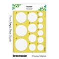 thumbnail image 2 of Traceease Geometric Drafting Jumbo Circle Template Drawing Stencil, Designing Template Measuring Ruler, 2 of 6