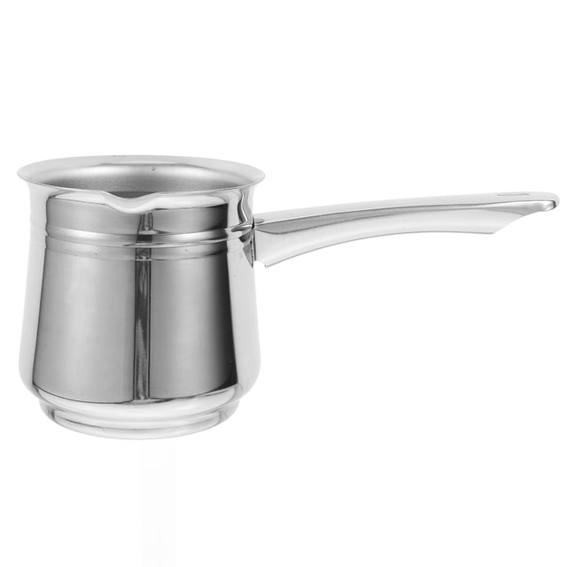 KAKOWELY spout coffee pot Stainless Steel Turkish Coffee Pot Multi-Function Beverage Pot Household Espresso Pot Camping Kettle Daily Use Coffee Server (720ml)
