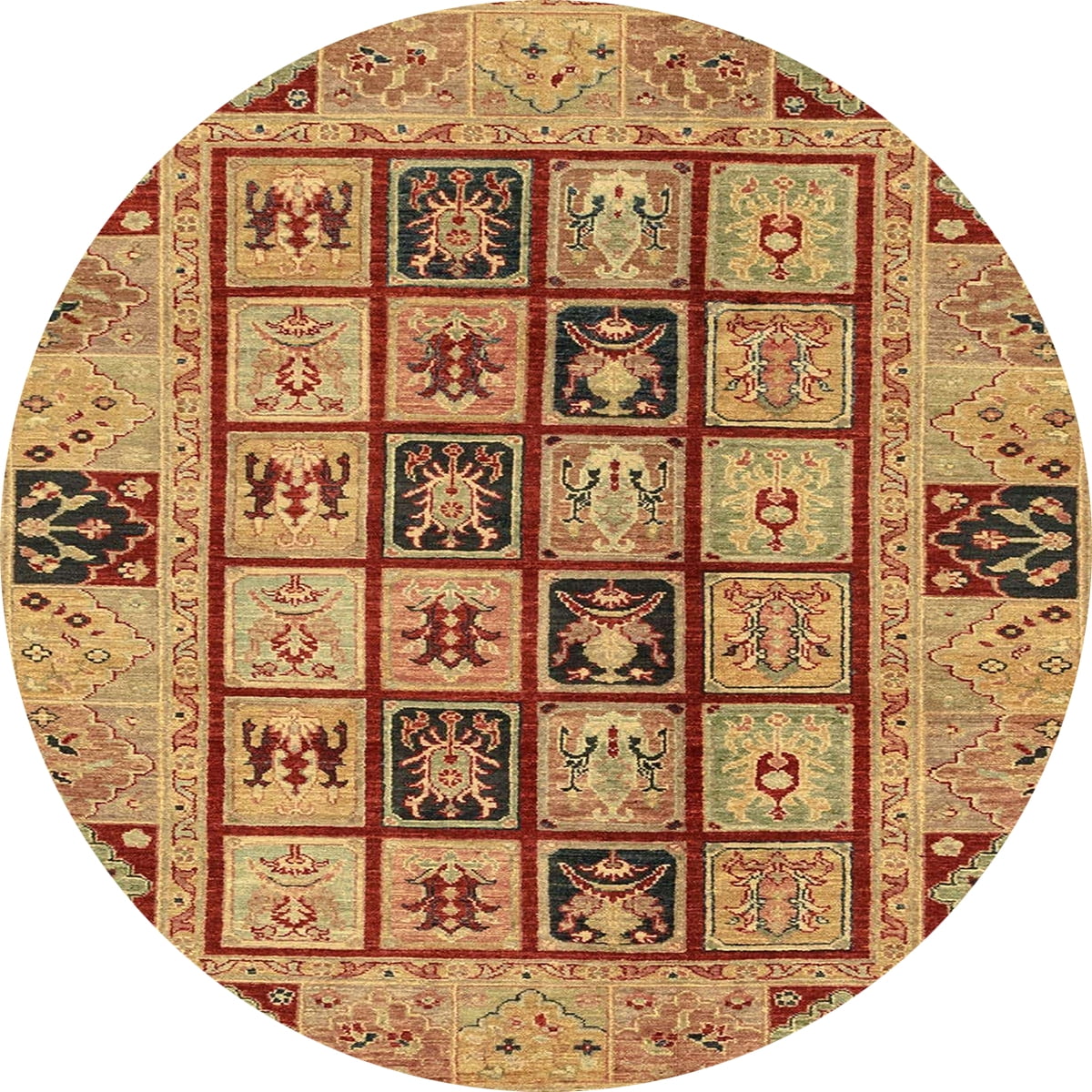 Bee Yellow Rug Ahgly Company Machine Washable Indoor Round Abstract Bee Yellow Area ...