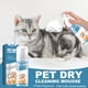 thumbnail image 3 of Espuma de limpieza en seco de 60ml, champú desodorante para animales pequeños sin agua, sin enjuague, Gel de ducha de conejo para aliviar la picazón, accesorios para mascotas, 3 of 9
