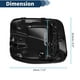 thumbnail image 5 of Puerta del Tanque de Combustible para Toyota Tacoma 5FT Bed 2016 2017 2018 2019 2020 2021 2022 2023 Ensamblaje de la Tapa de Llenado No.77305-04080 Negro, 5 of 7