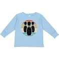 thumbnail image 3 of Inktastic Bowling Sunset for Bowler Silhouette Bowling Pins Boys or Girls Long Sleeve Toddler T-Shirt, 3 of 5