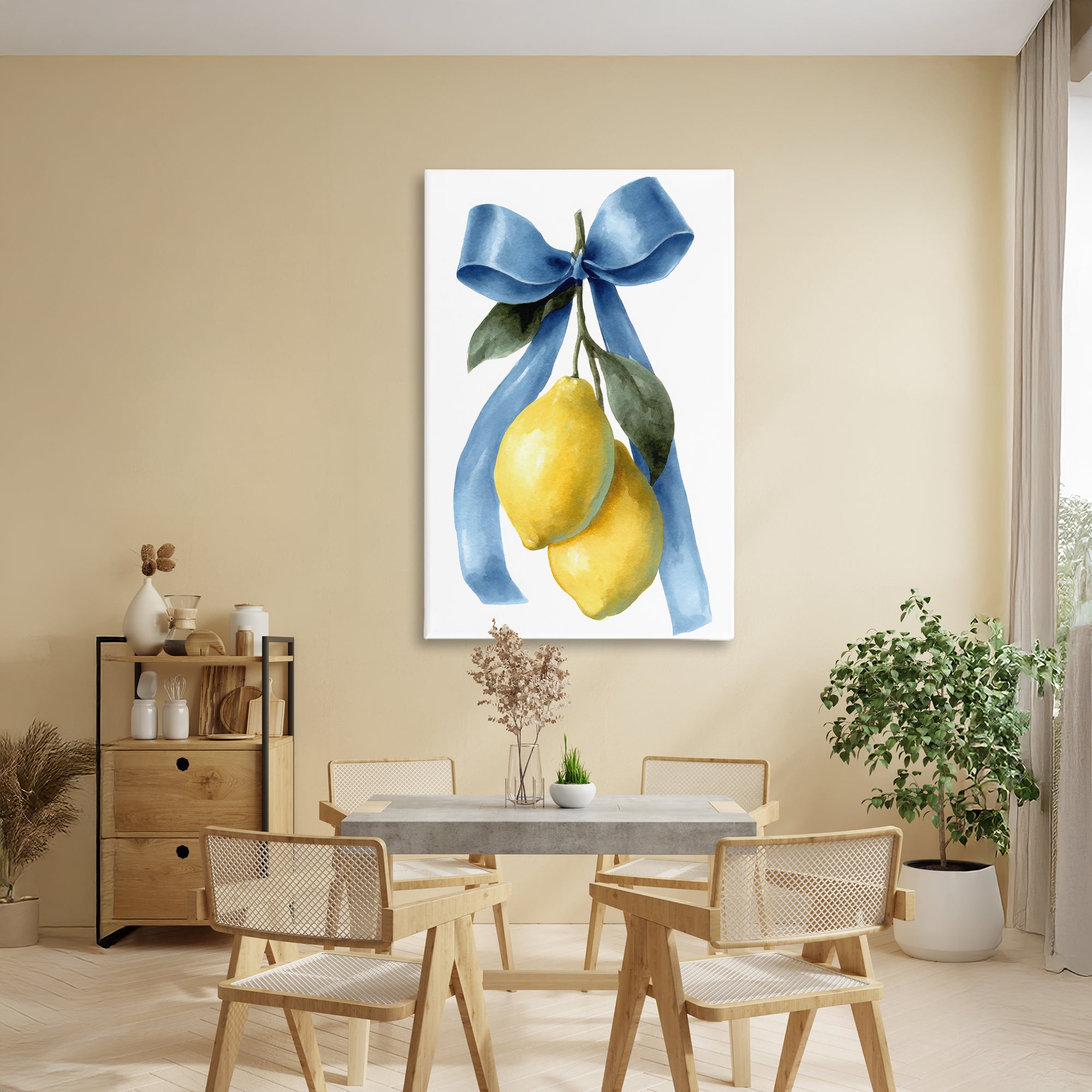 Stupell Industries Sweet & Sour Lemons Canvas Wall Art, design by Petal Prints Design