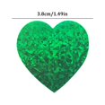 thumbnail image 3 of HCTSHG 500 Pieces 1.5 Inch Valentine's Day Stickers Roll - Green Heart Stickers Self-Adhesive Love Decorative Seal Labels for Valentines Day or Wedding Decorations Accessories Party Favor Supplies, 3 of 7