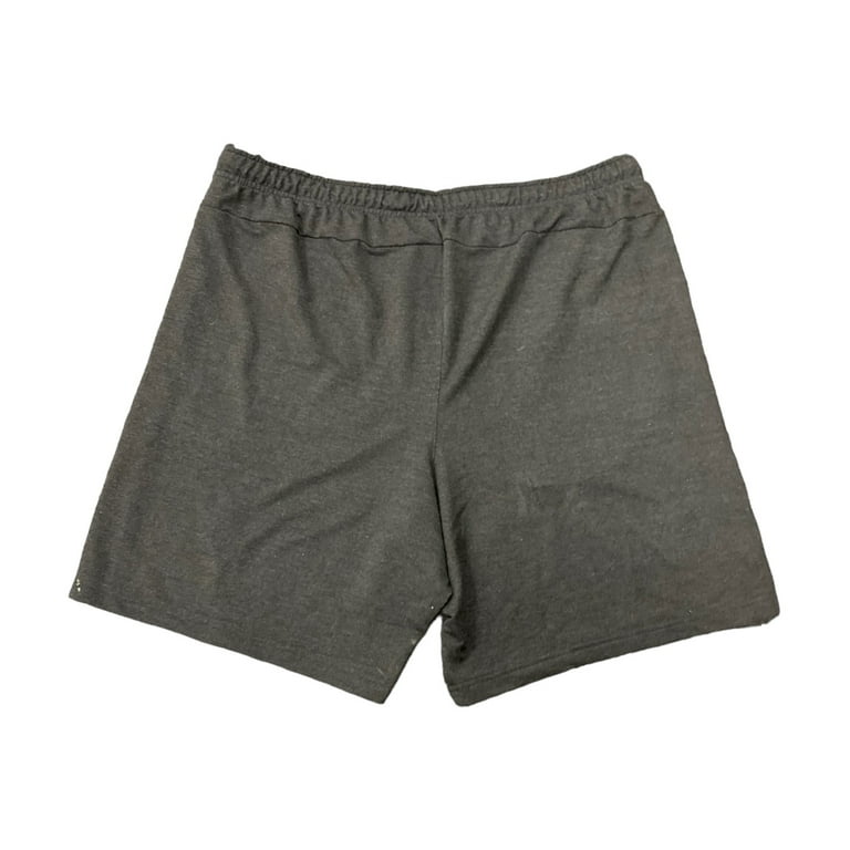 Eddie Bauer Men s Soft Stretch Elastic Waist with Drawstring Lounge Short Black XXL Walmart
