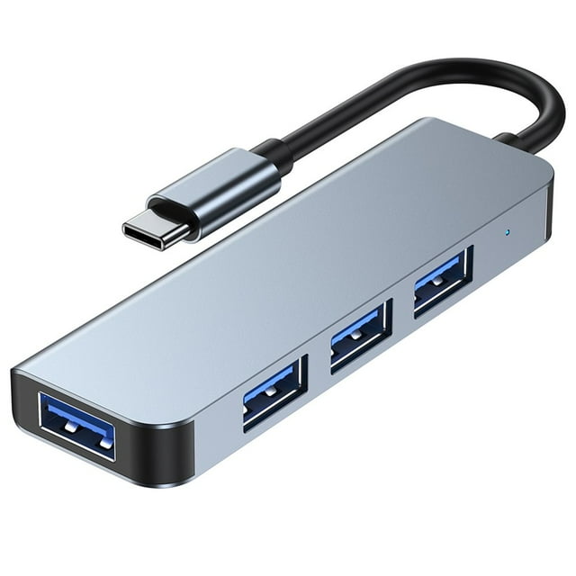 Type C Docking Station Plug and Play USB3.0 Extension Dock for Laptops Computers