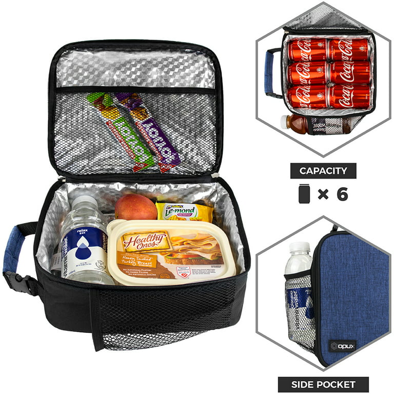 Opux Insulated Lunch Box Adult Men Women, Thermal Cooler Bag Kids Boys  Girls Teen, Soft Compact Reusable Small Work School Picnic : Target
