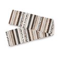 thumbnail image 7 of Yayeee Table Runner 90 inches Long Home Kitchen Dinning Party Decoration, Brown Abstract Stripes, 7 of 7