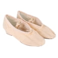 thumbnail image 1 of Zapatillas de ballet Nikou transpirables de lona color rosa talla 38, 1 of 15