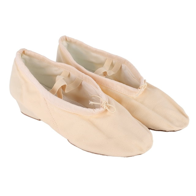 Zapatillas de ballet Nikou transpirables de lona color rosa talla 38