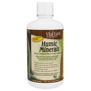 Vital Earth Minerals Humic Minerals, With Food Based Mineral Dietary Supplement 32 oz