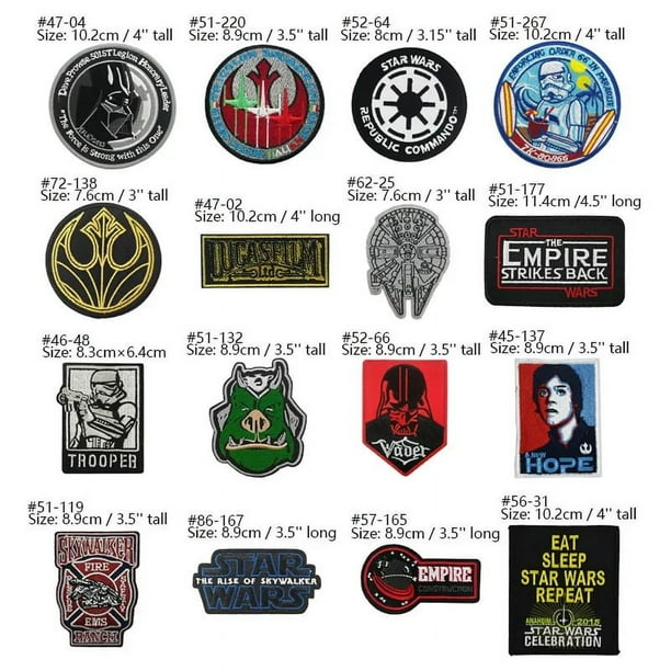 Parches para ropa star wars sale