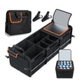 thumbnail image 1 of Organizador Cajuela Para Auto Premium Plegable Y Bolsa Malla Floreado Modelo Negro, 1 of 4