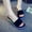 Black, variant on Womens Wedge Platform Slides Rainbow Color Open Toe Casual Summer Shoes Green 38