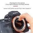 thumbnail image 4 of Funda con filtro ND16 con clip para Sony A9 A7C A7M A7R A7S FX3 A1, 4 of 7