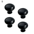 thumbnail image 2 of SPRING PARK 4Pcs Aluminum Alloy Black Cabinet Knobs Drawer Furniture Door Handle Accessories, 2 of 7