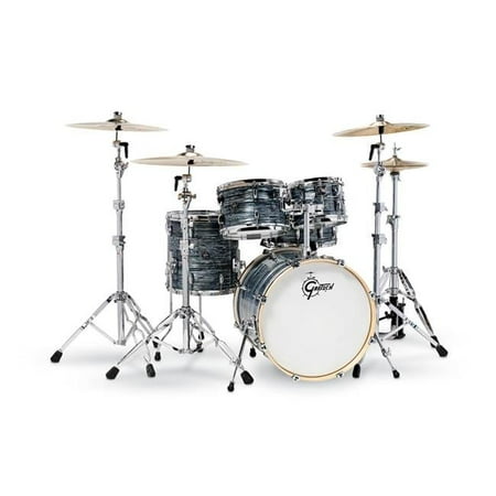 Gretsch Import 5 Piece Renown Drum Set, Silver Oyster Pearl